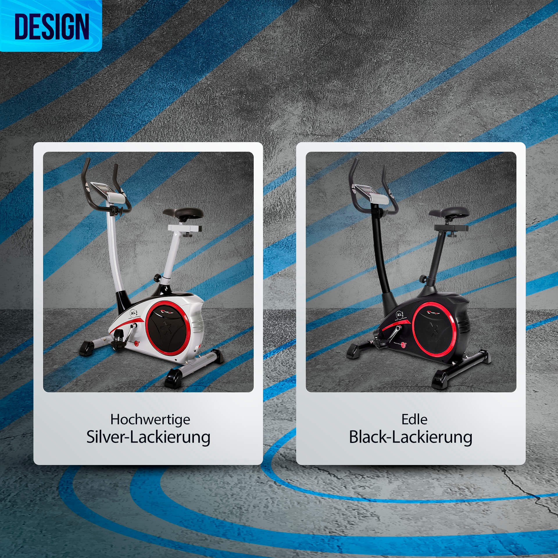 Ergometer AL 2 S Digital - Silver