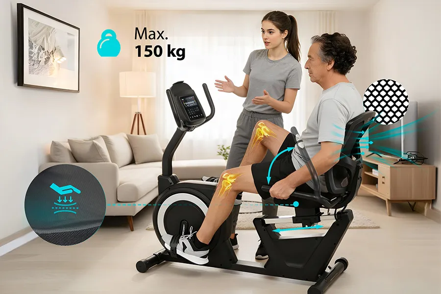 Sitz-Ergometer RS 4000: Komfort für jedes Level