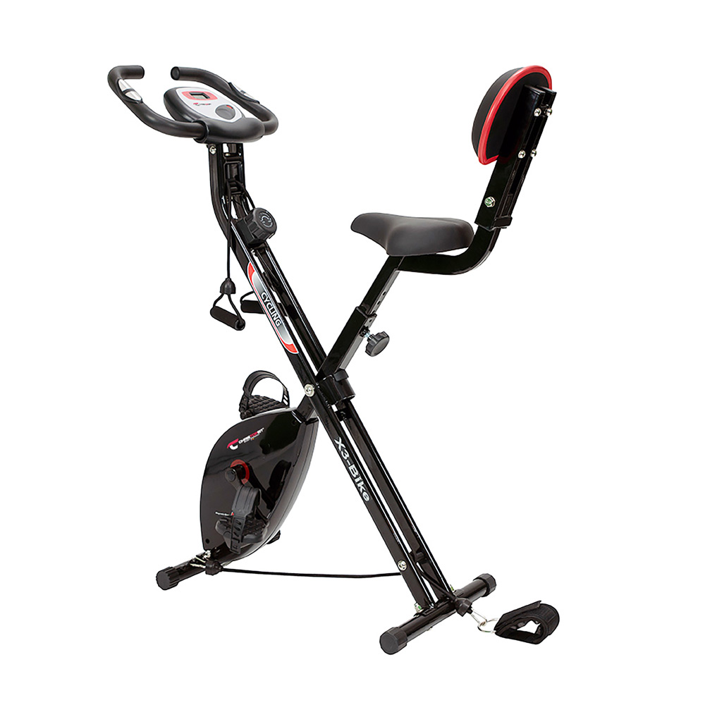 X-BIKE Hometrainer Fahrrad Heimtrainer Cardio Klappbar Magnetic Stationary 2020 X-BIKE Hometrainer Fahrrad Heimtrainer Cardio Klappbar Magnetic Stationary 2020