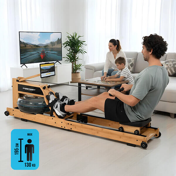 Wasserrudergerät Colorado: 
Fitness für Deinen Alltag

