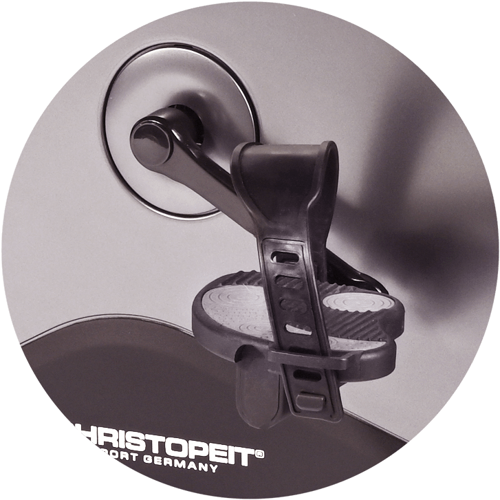 Ergometer EM 8000: Sicherheitspedalen