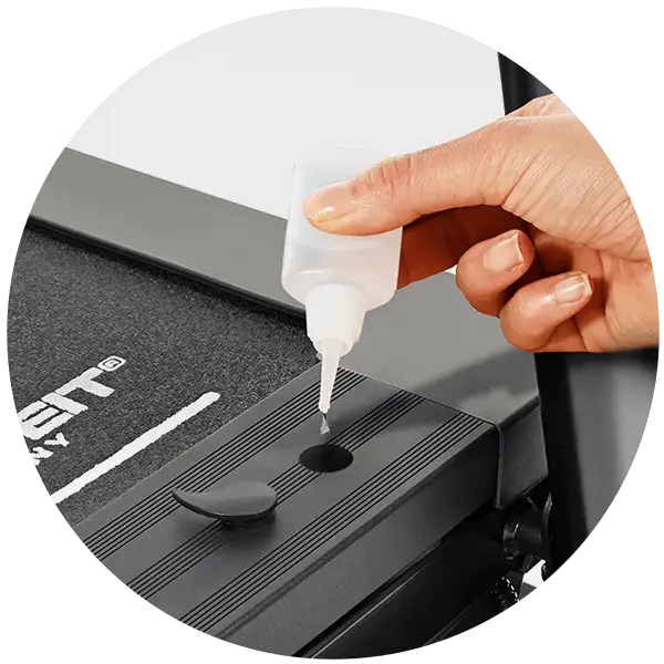 Laufband TM 4000 S: Wartung leicht gemacht