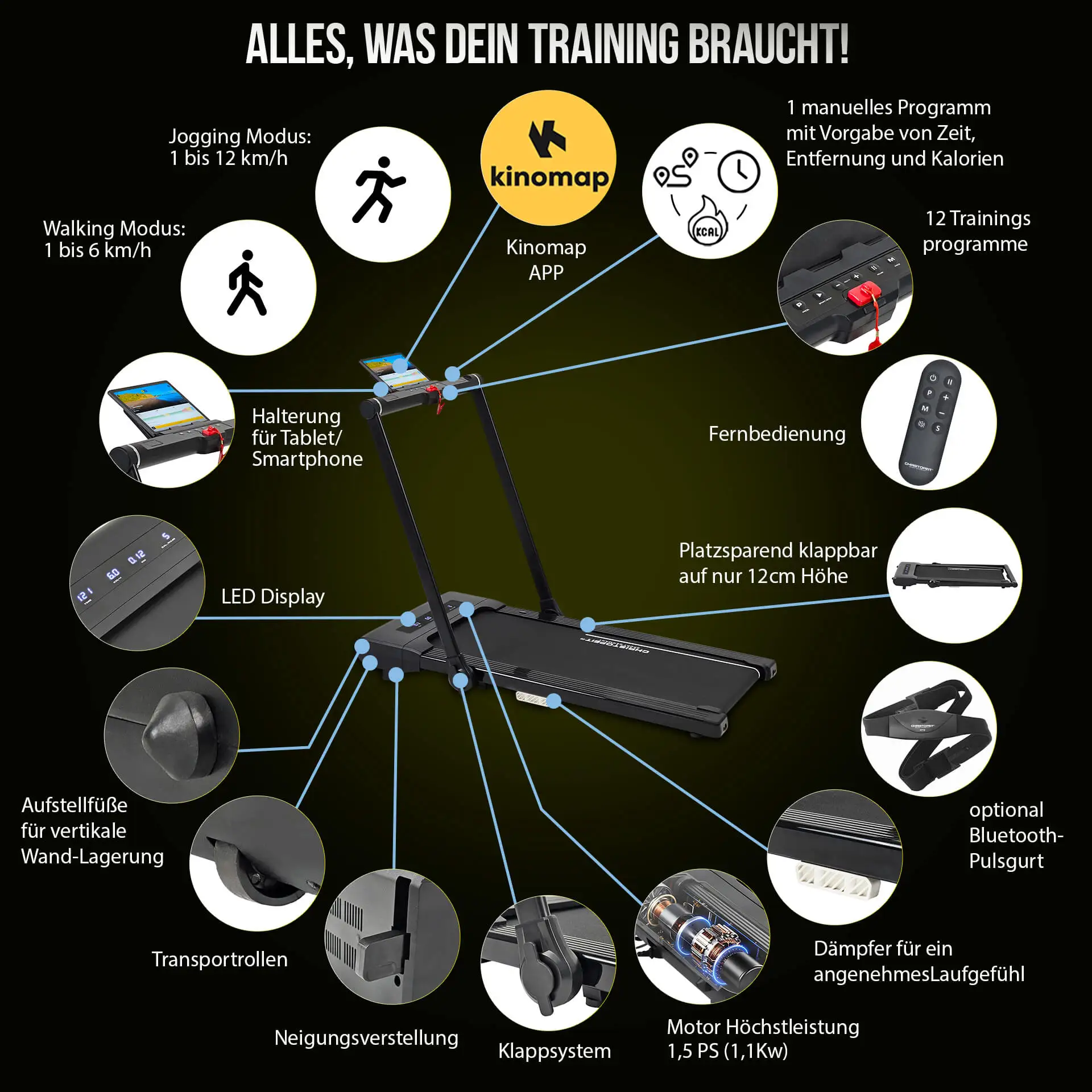 Laufband Walk Run Pro