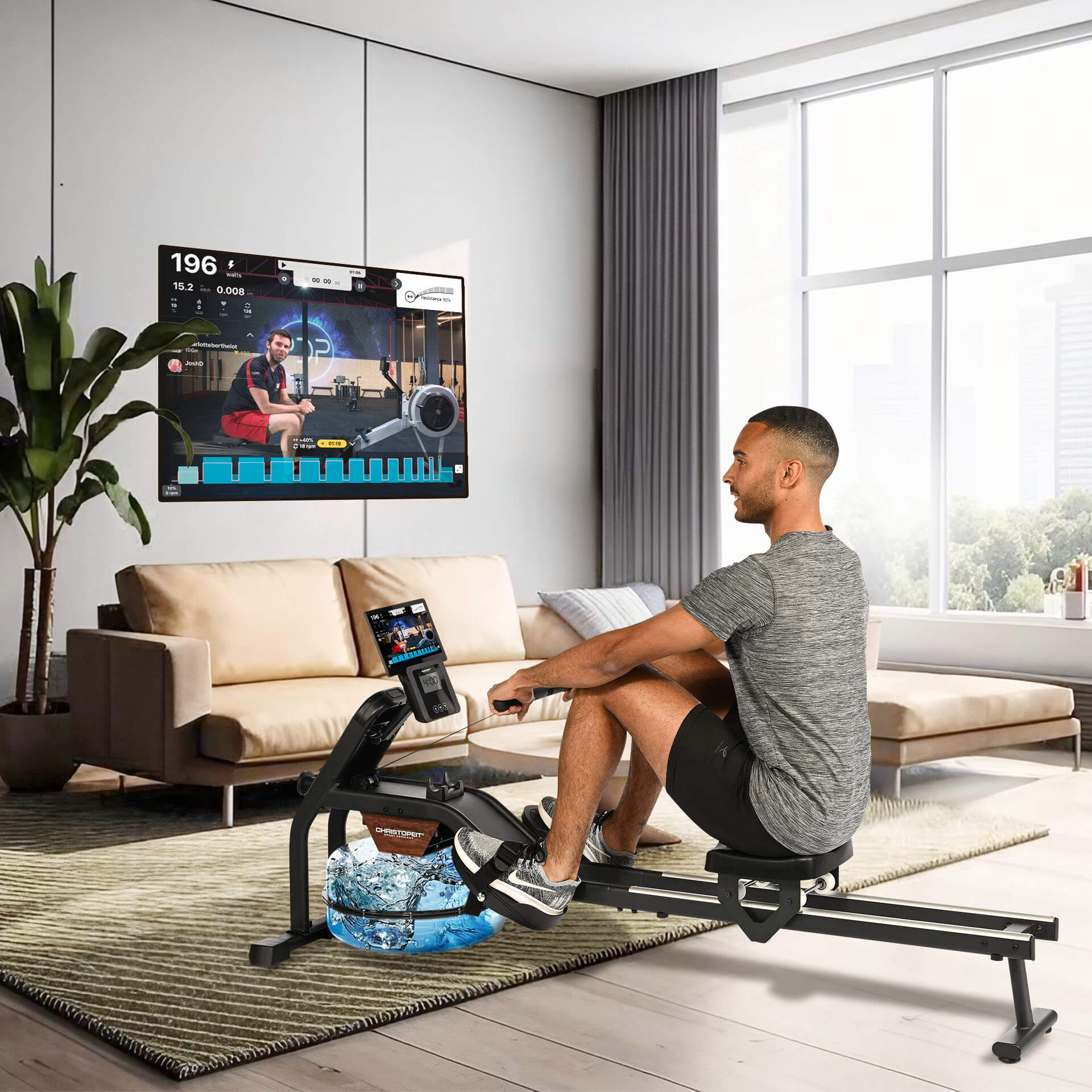 Wasserrudergerät Garda