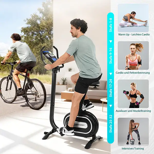 Ergometer ET 5.1: 
Fitness, die dich bewegt

