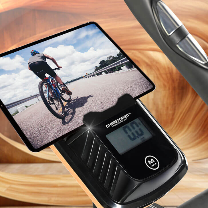 Heimtrainer HT 2.2: Computer mit Tabletablage
