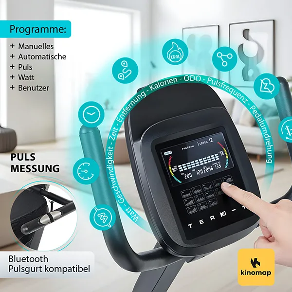 Sitz-Ergometer RS 4000: 
Smarte Kontrolle in Echtzeit

