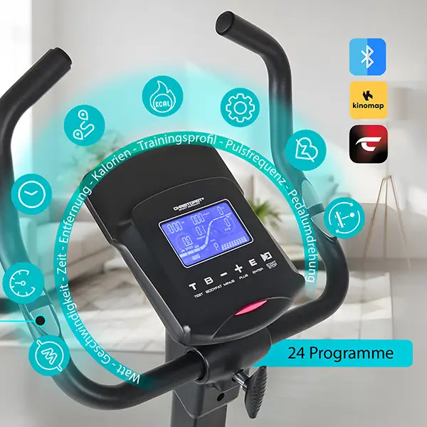 Ergometer ET 5.1: 
Kontrolle auf Knopfdruck

