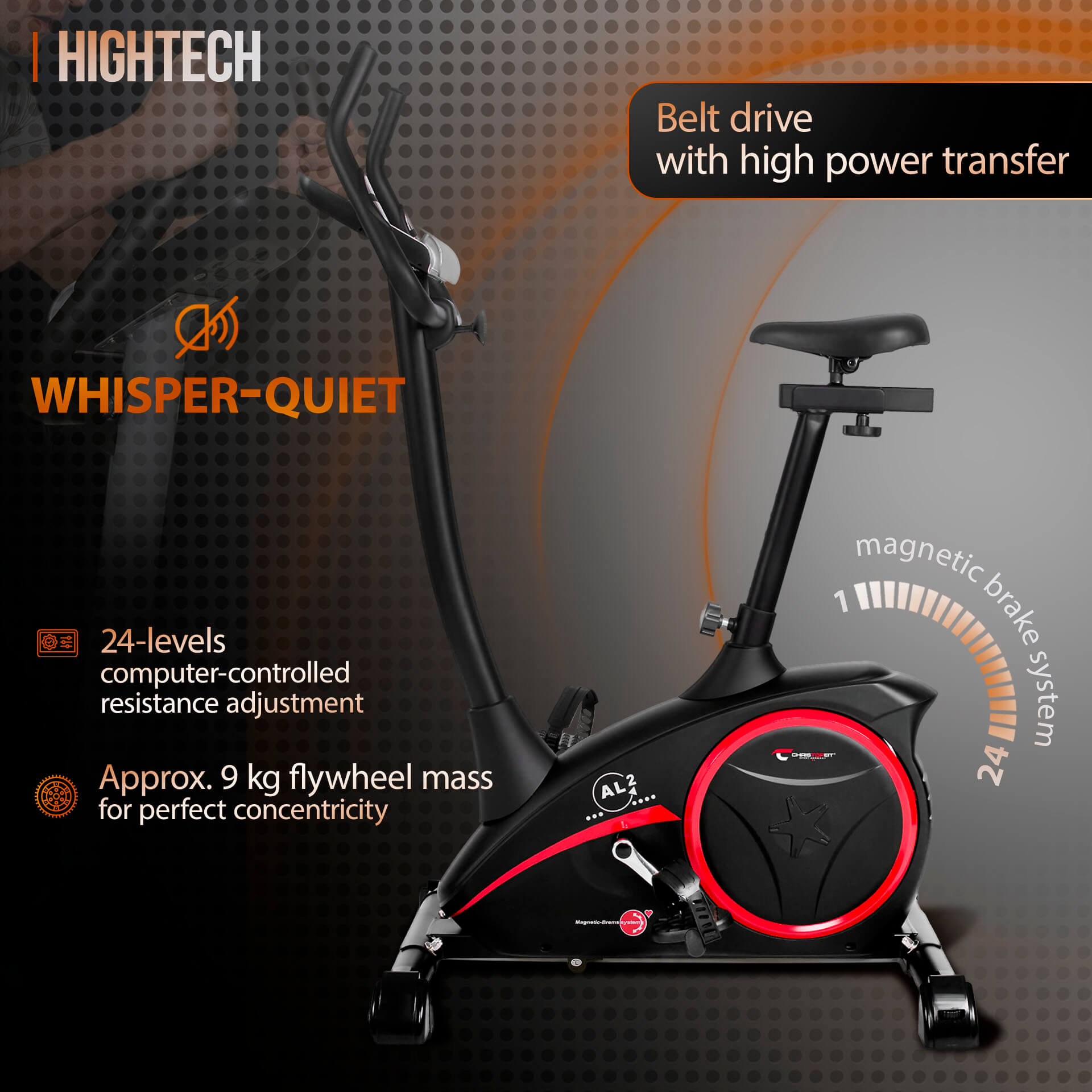 Ergometer AL 2 — Black Edition