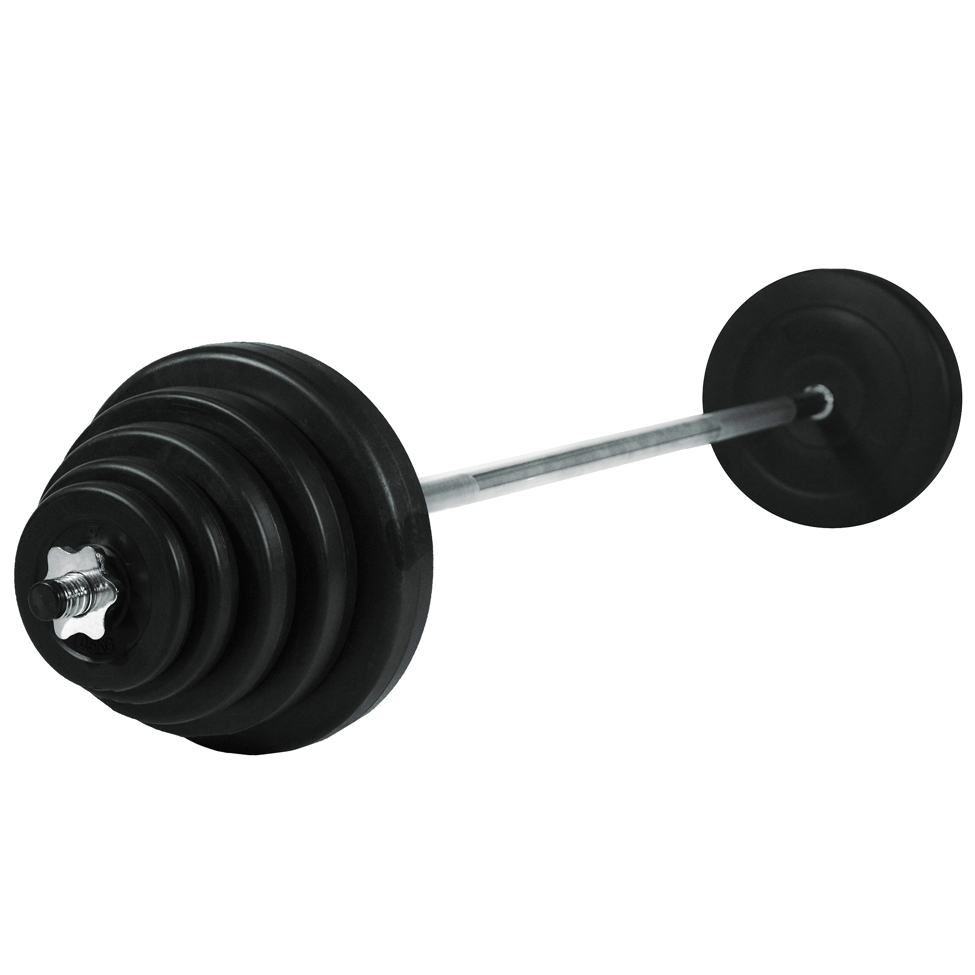 Hantel-Set 38,5 kg + Langhantelstange Hantel-Set 38,5 kg + Langhantelstange