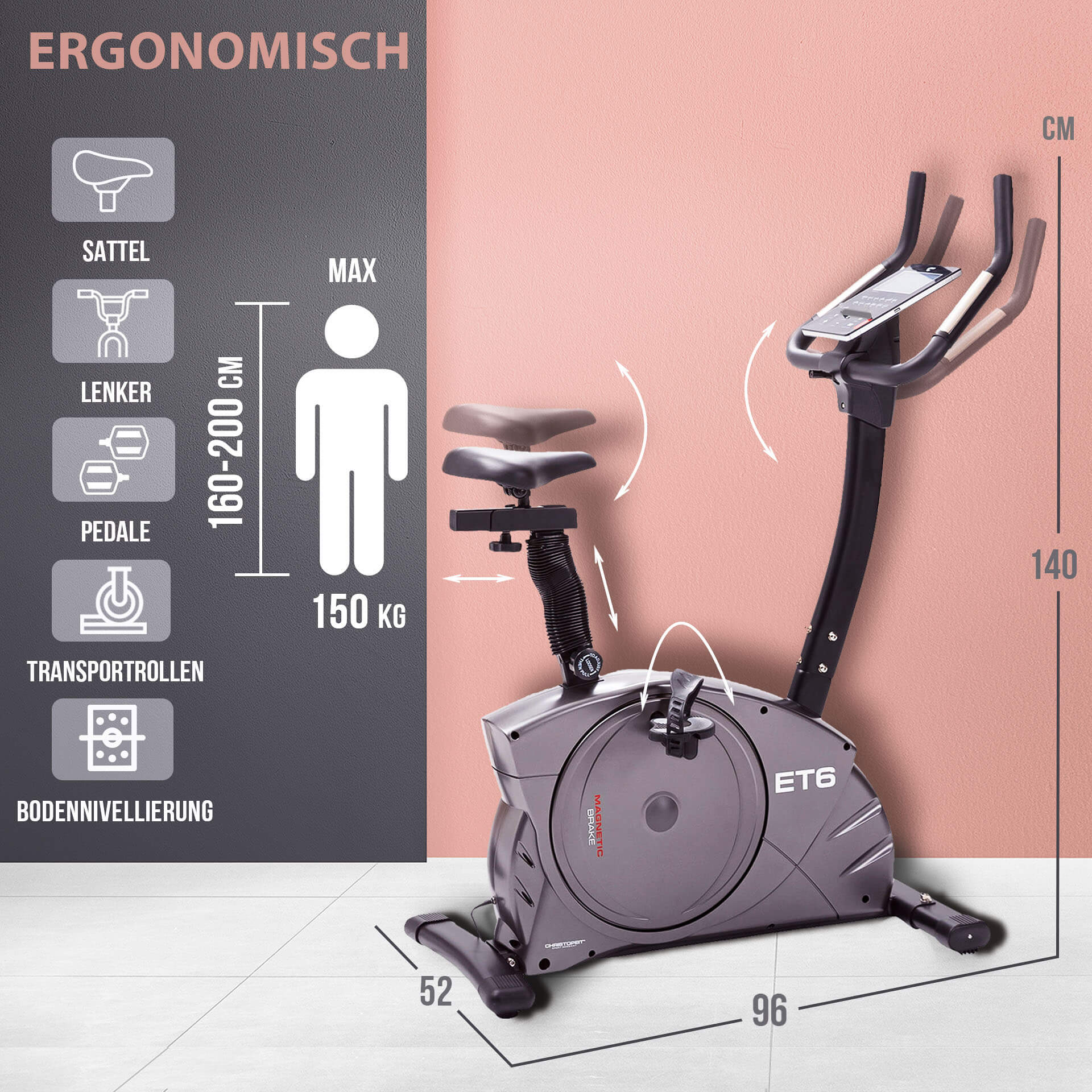 Ergometer ET 6 Ergometer ET 6