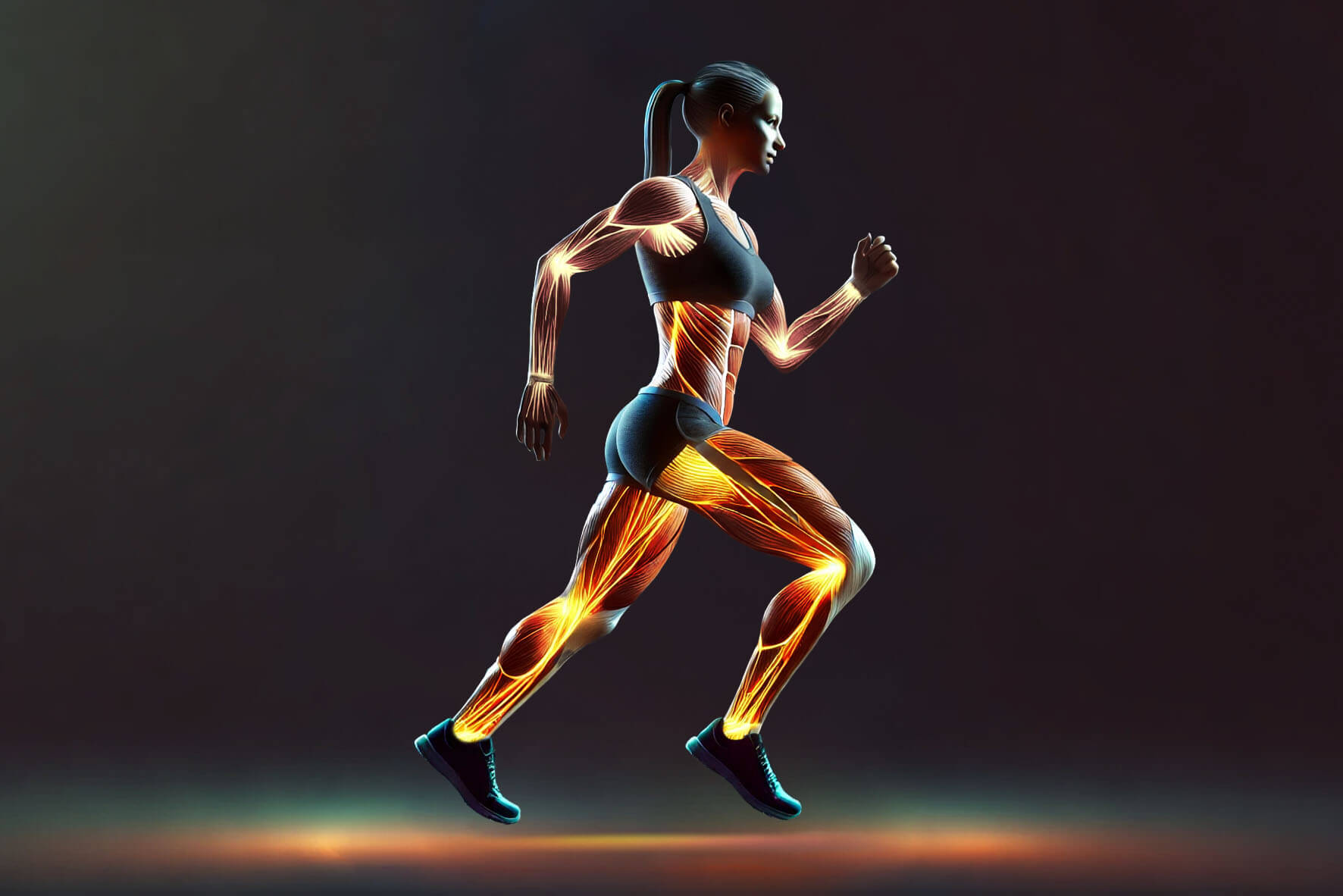 Bodenschutzmatte L - Für Crosstrainer und Laufbänder: Effektives Cardiotraining auf dem Laufband - wann immer Du möchtest