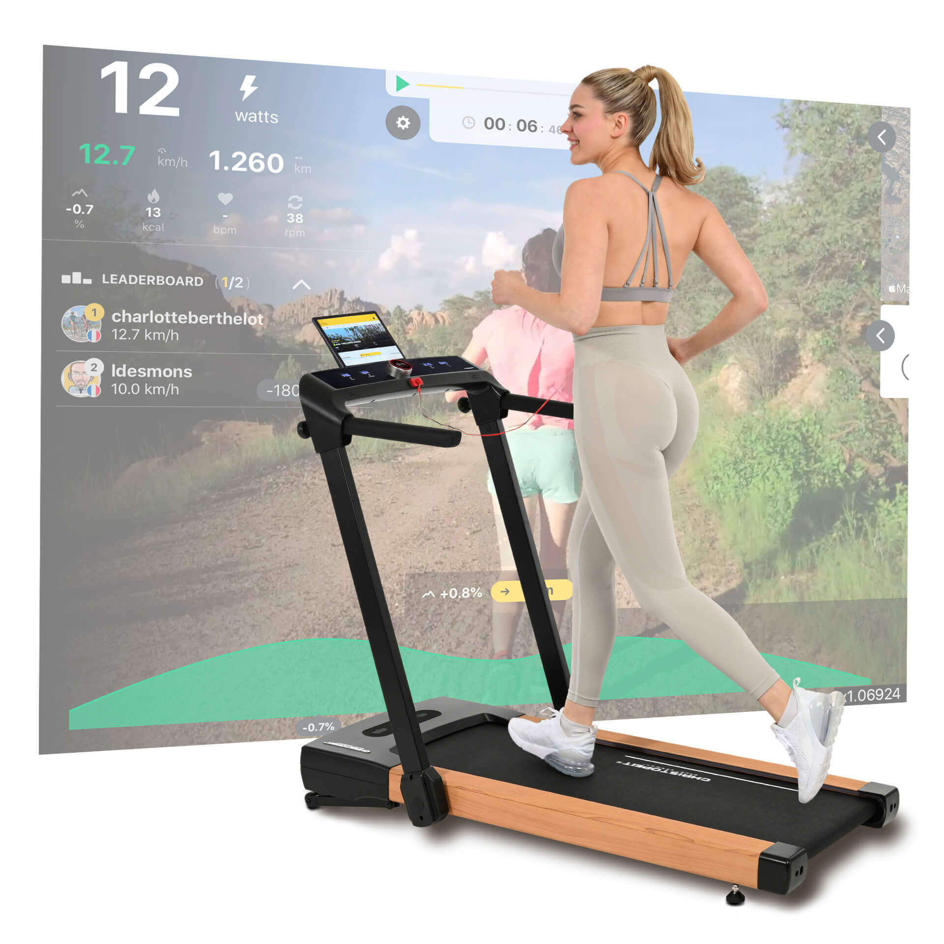 Laufband 2in1 Holz Laufband 2in1 Holz