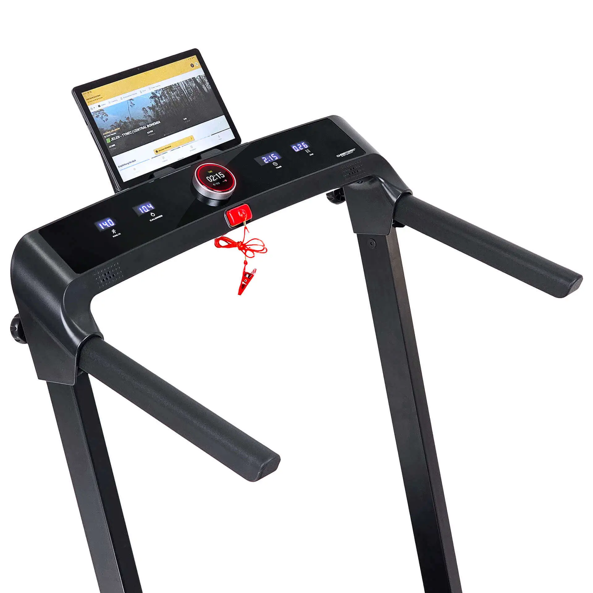 Laufband 2in1 schwarz