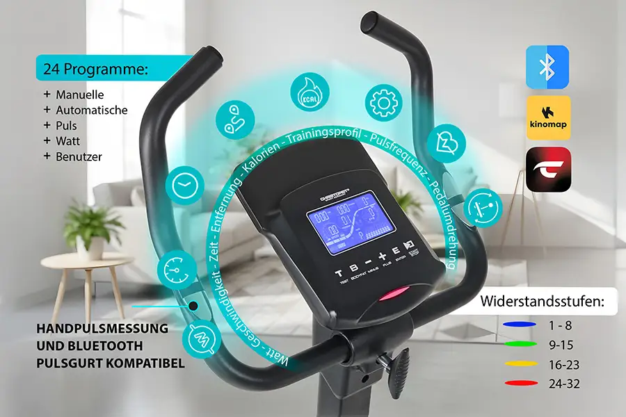 Ergometer ET 5.1: Dein Training. Digital optimiert