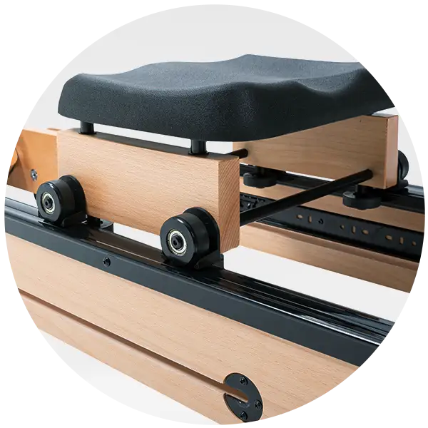 Holz - Wasserrudergerät WP 5000: Sanft gleiten. Stark trainieren.