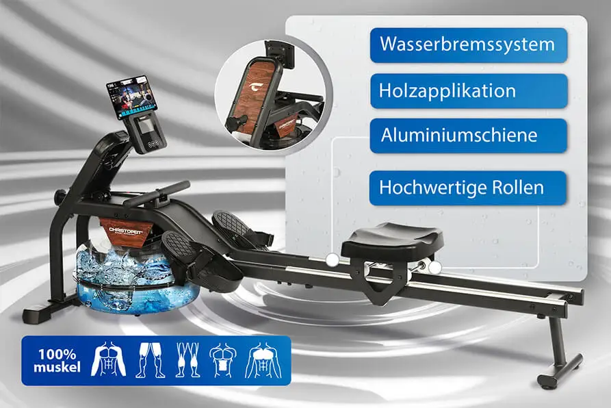 Wasserrudergerät Garda: Dein perfektes Rudererlebnis – Stilvoll und innovativ