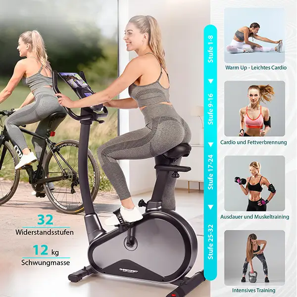 Ergometer EM 8000: 
Vom Einstieg bis Power

