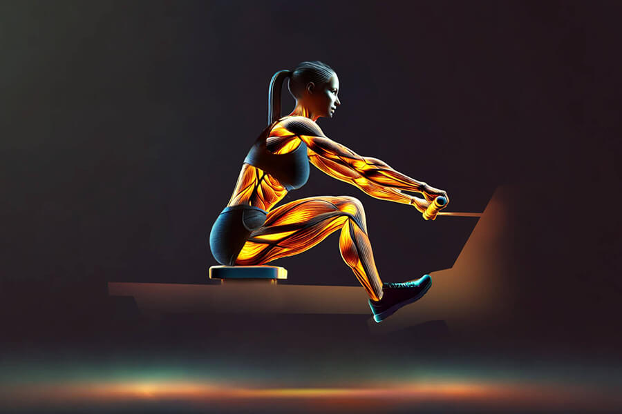 Wasserrudergerät Colorado: KRAFT FÜR BEINE – STABILITÄT FÜR DEN KÖRPER