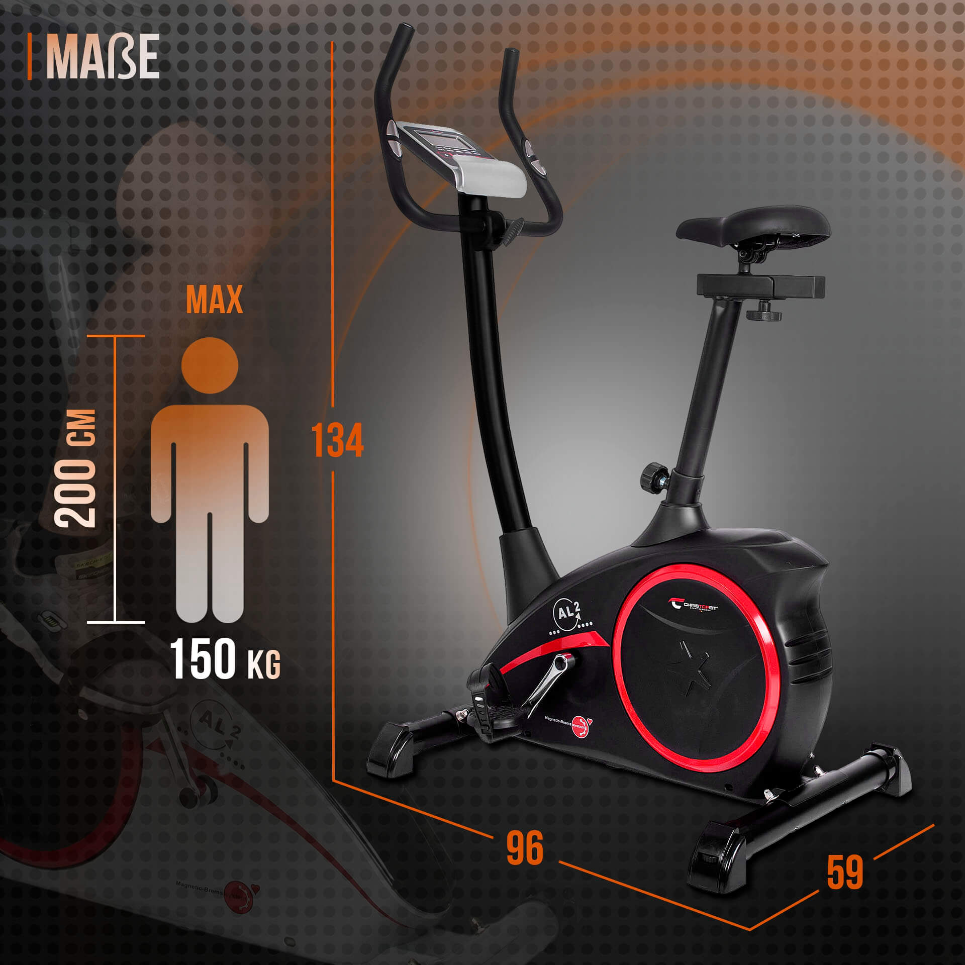 Ergometer AL 2 — Black Edition Ergometer AL 2 — Black Edition