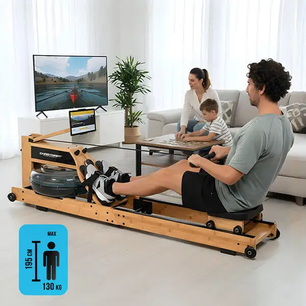 Wasserrudergerät Colorado: 
Fitness für Deinen Alltag

