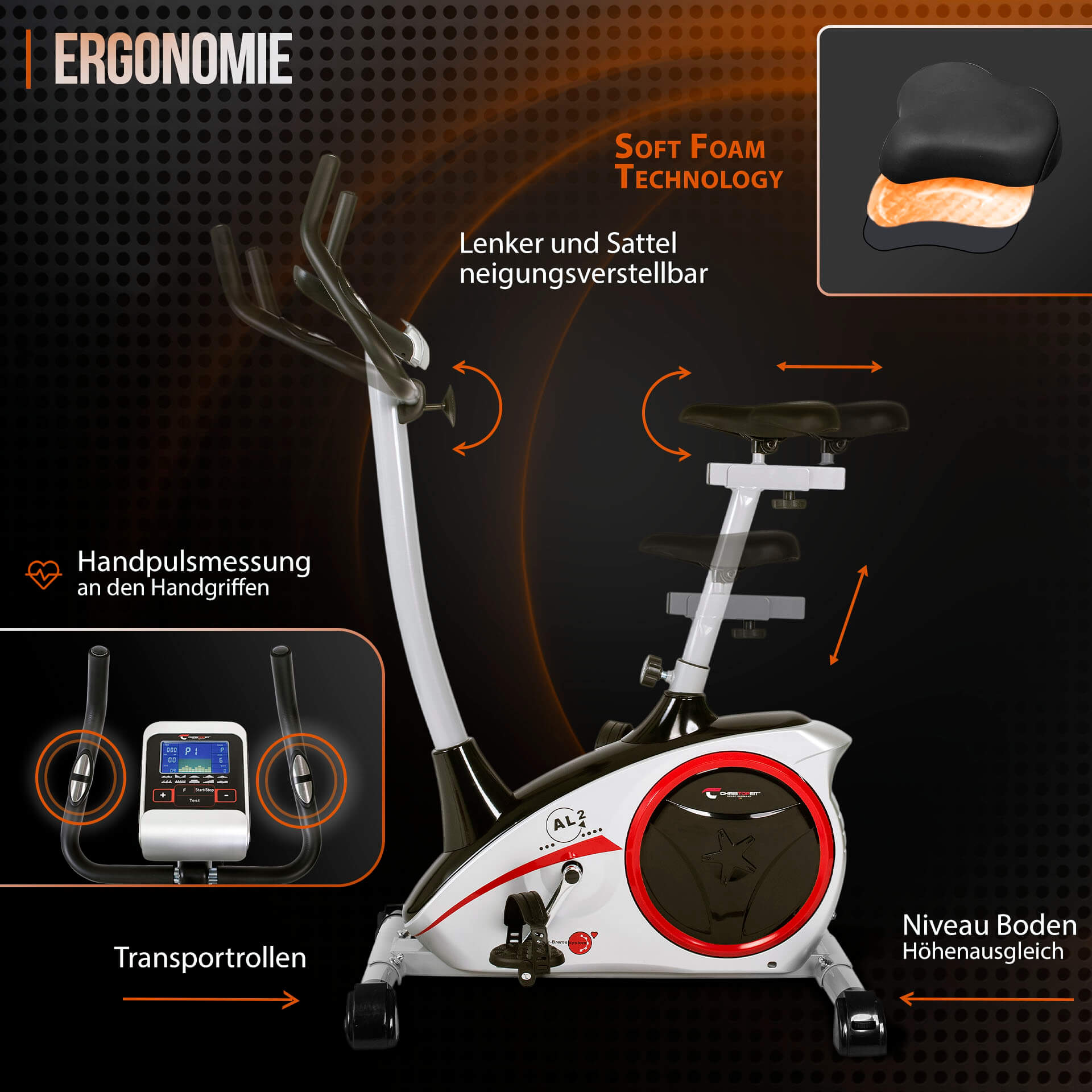 Ergometer AL 2 — Silber