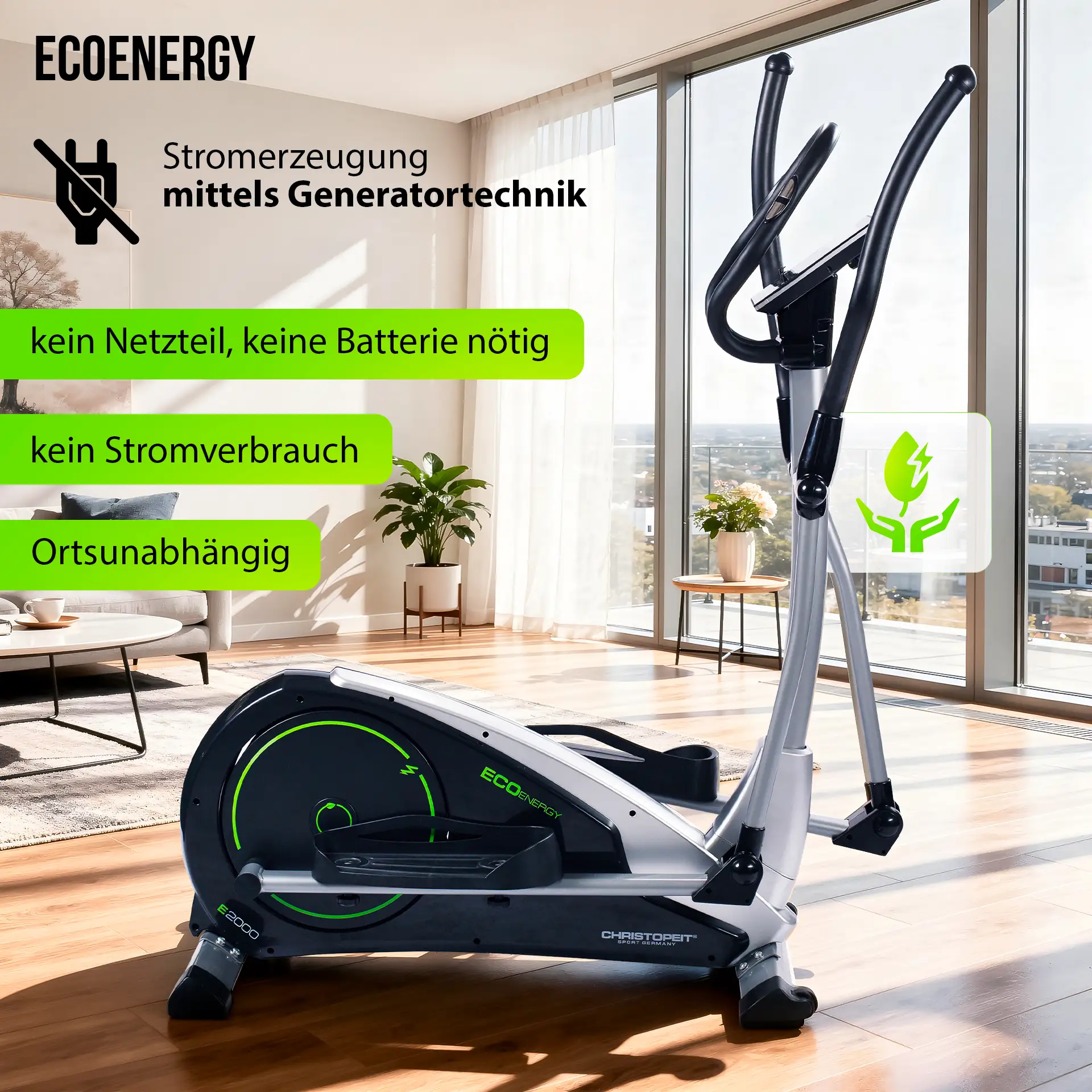 Crosstrainer-Ergometer ECO 2000