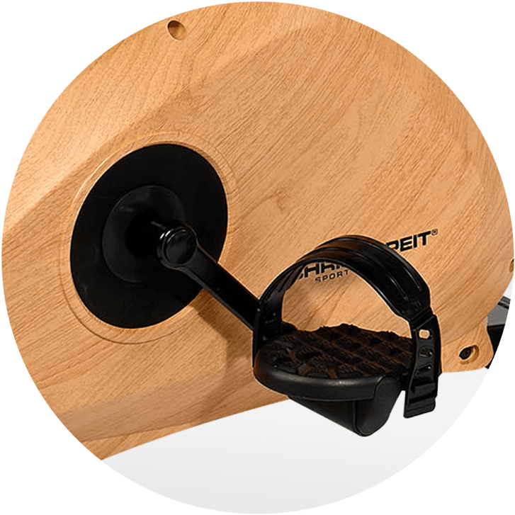 Heimtrainer HT 2.2: Sicherheitspedalen