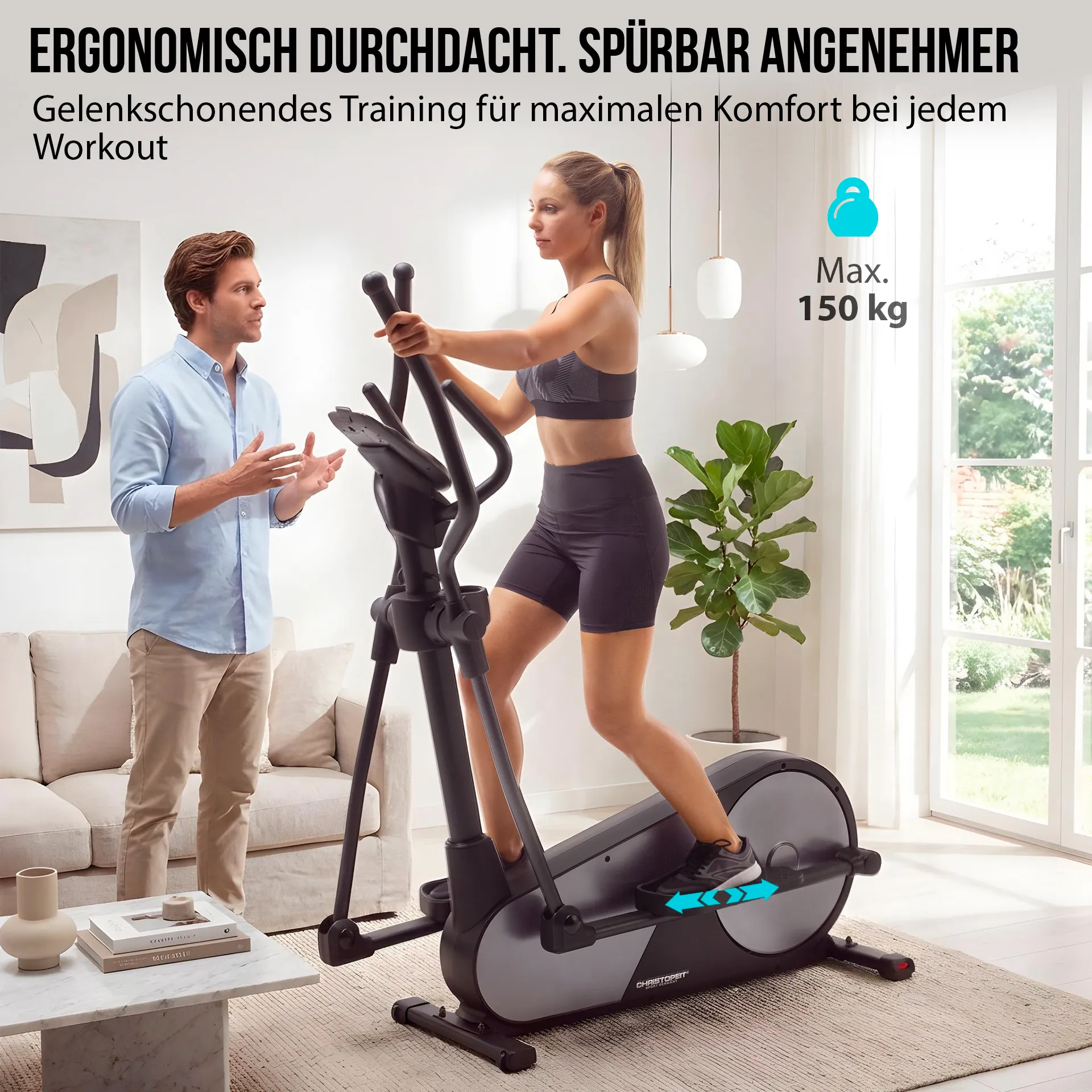 Crosstrainer-Ergometer EL 8000