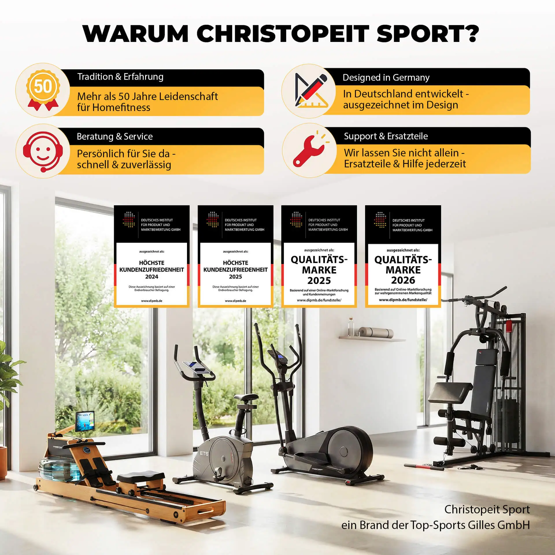 Laufband 2in1 schwarz