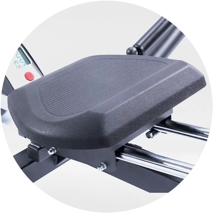 Rudergerät Accord Black: Komfortsitz