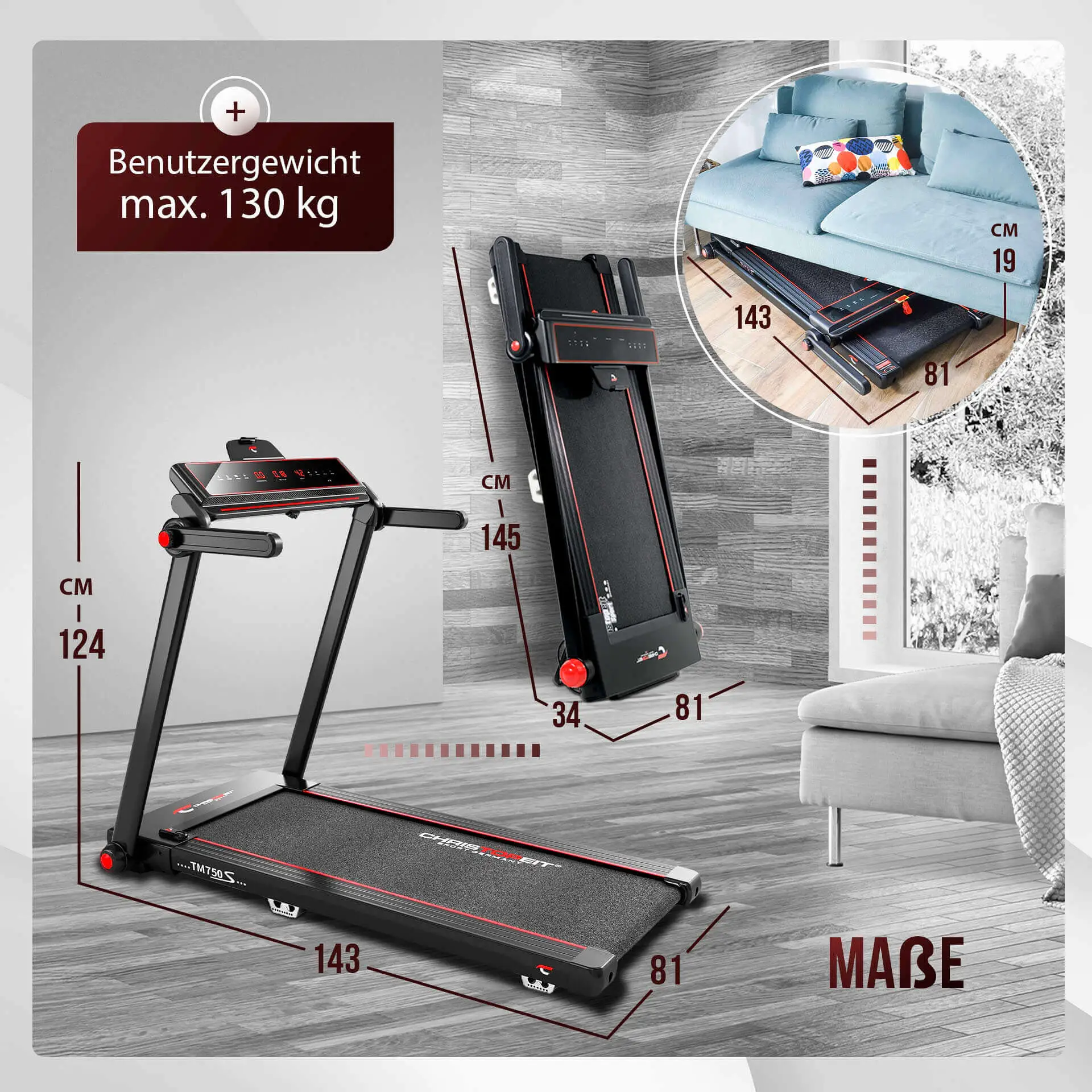 Laufband TM 750S
