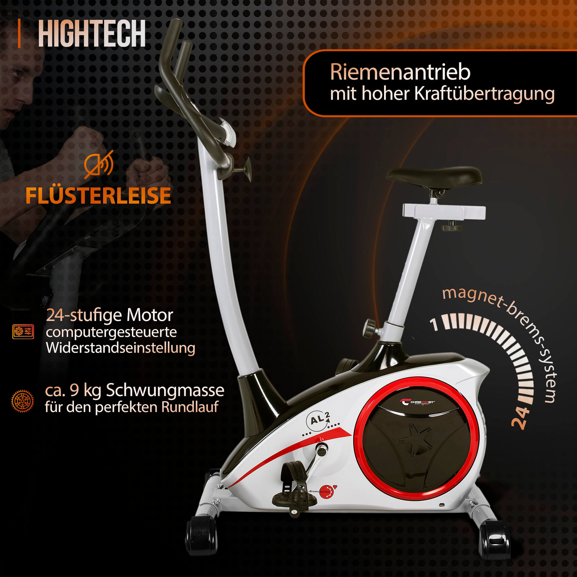 Ergometer AL 2 — Silber Ergometer AL 2 — Silber