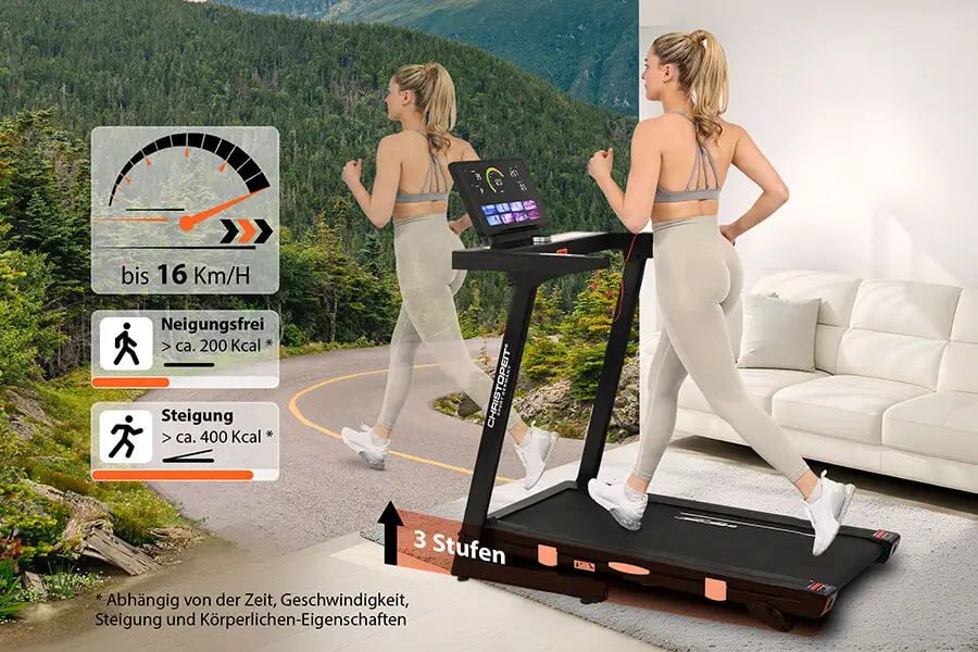Laufband TM 4000 S: Dein Lauf, dein Fortschritt