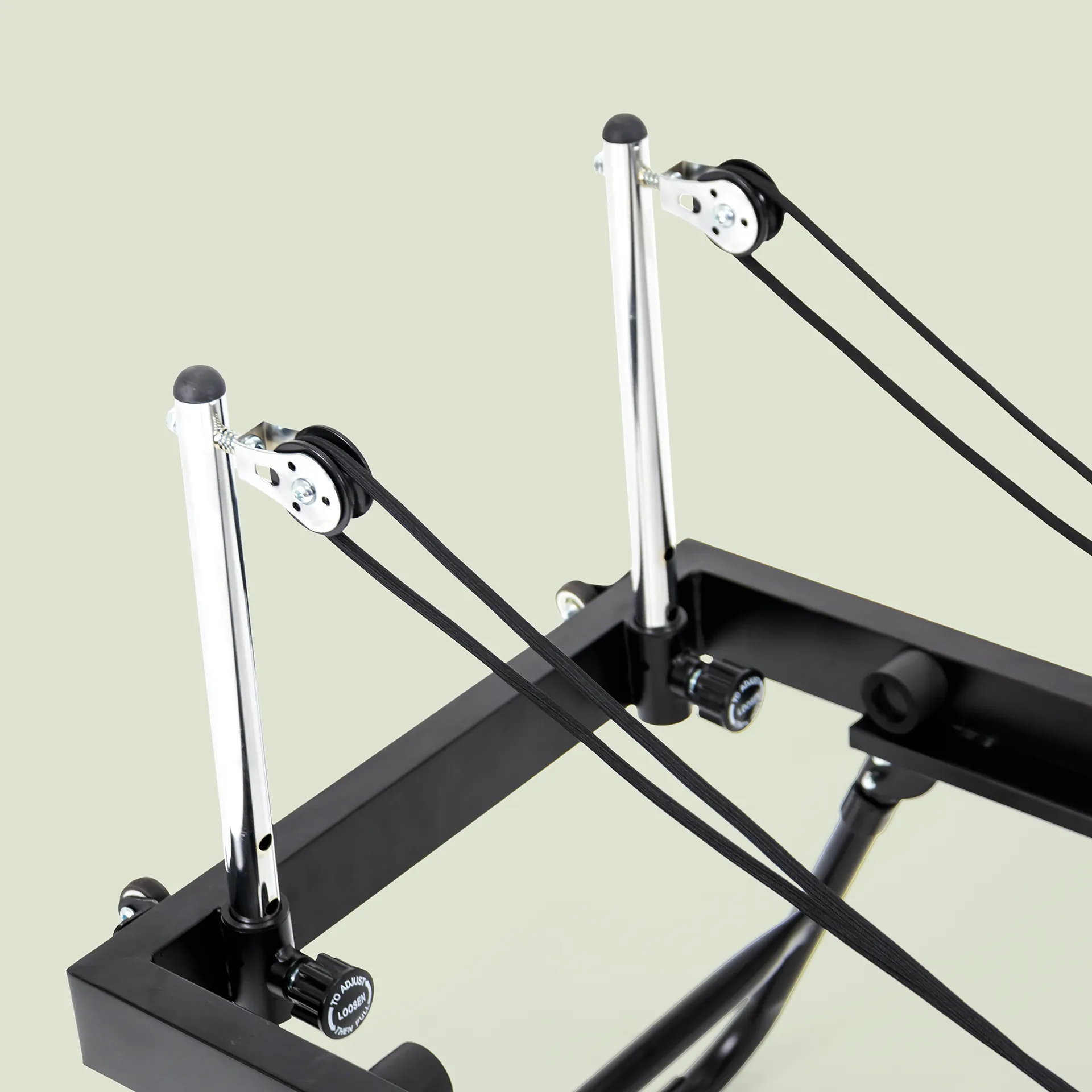 ASG Pilates-Reformer, Metallfedern, klappbar