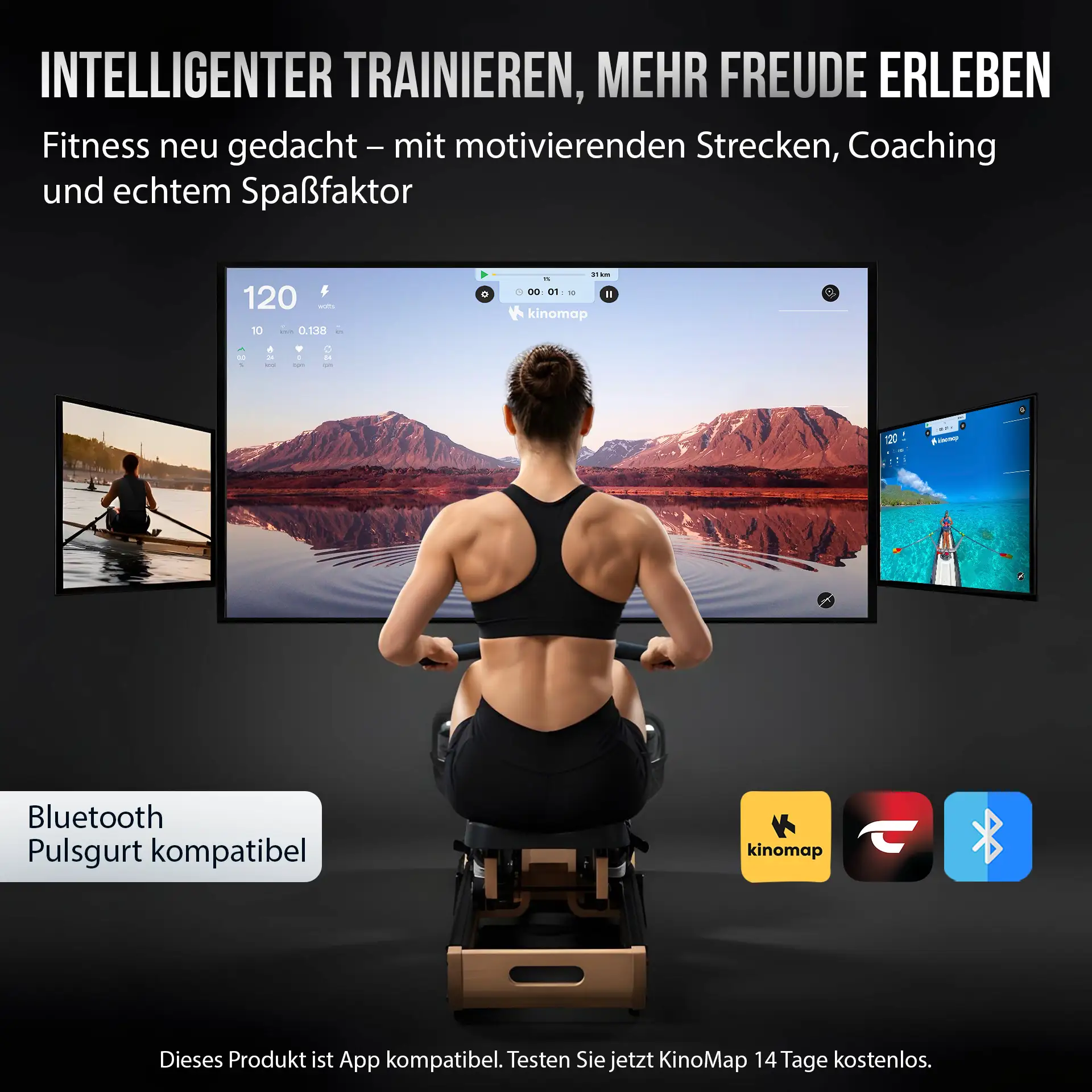 Holz - Wasserrudergerät WP 5000