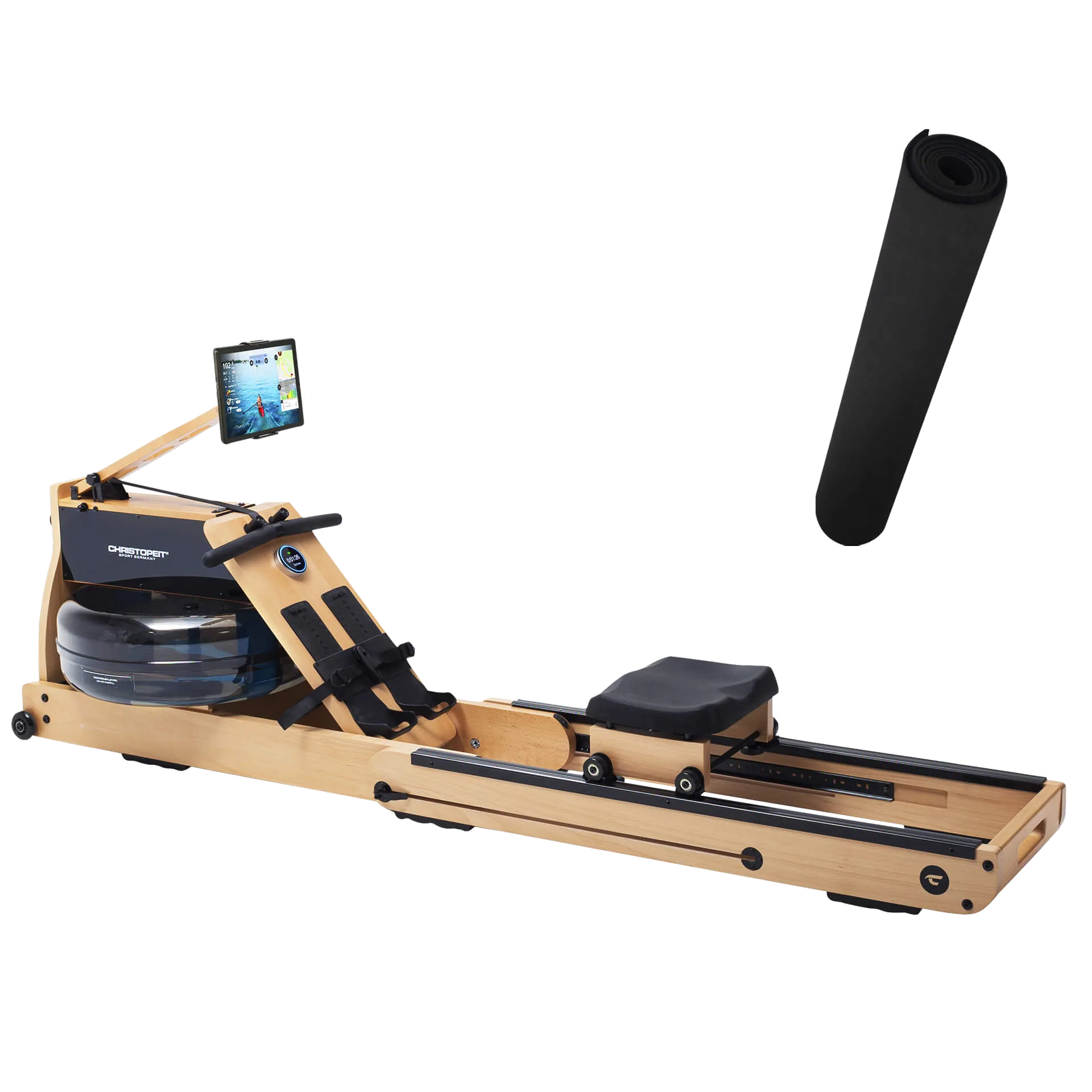 Holz - Wasserrudergerät WP 5000 inkl. Matte
