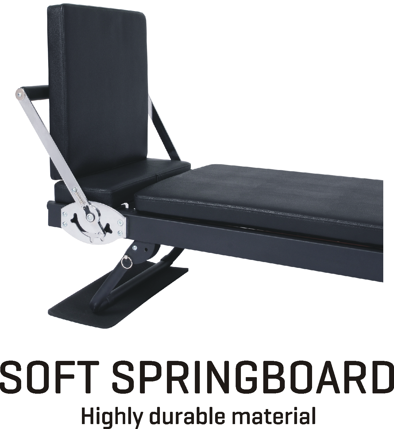 ASG Pilates-Reformer, Metallfedern, klappbar