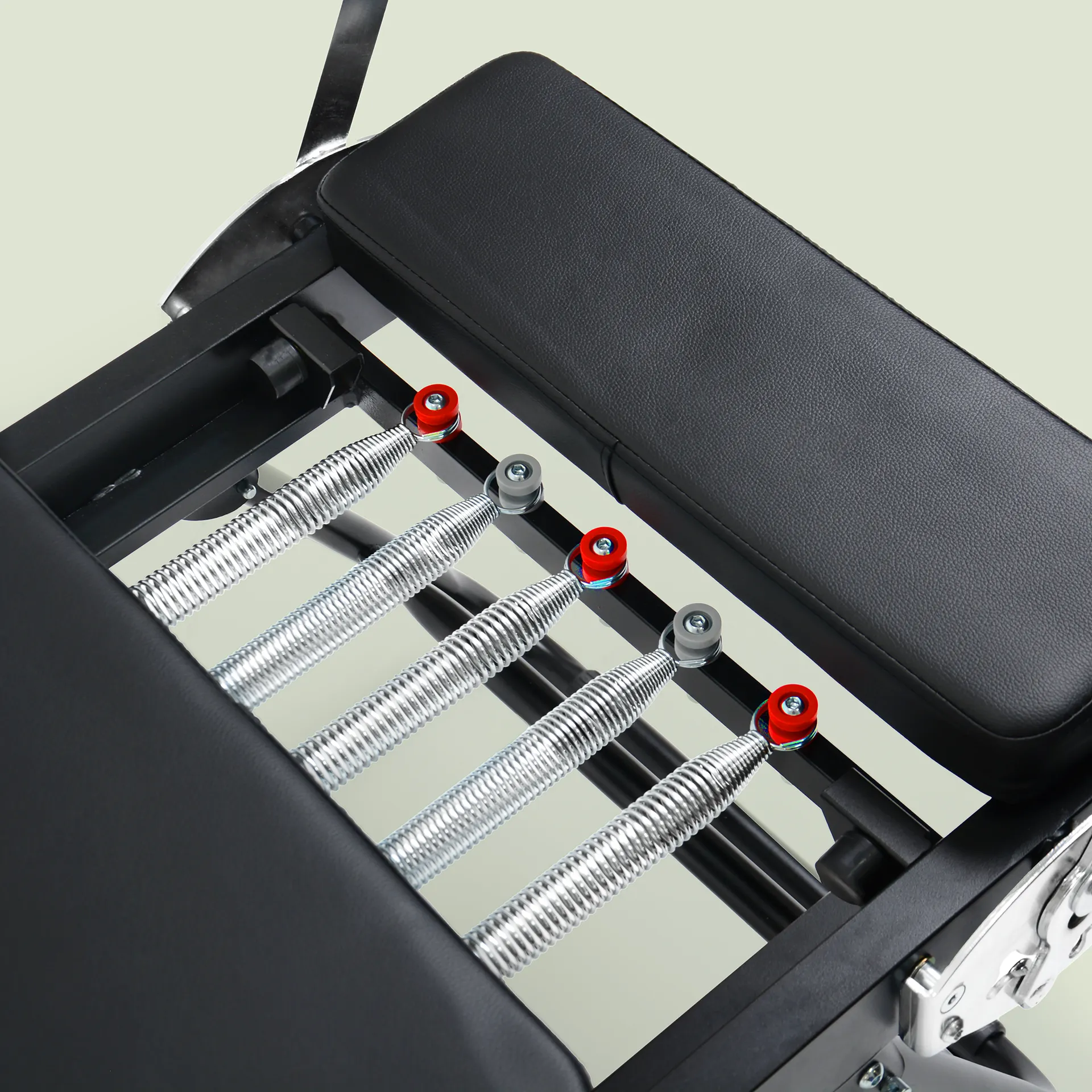 ASG Pilates-Reformer, Metallfedern, klappbar