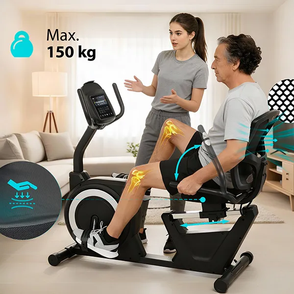 Sitz-Ergometer RS 4000: 
Maximale Stabilität &amp; Komfort

