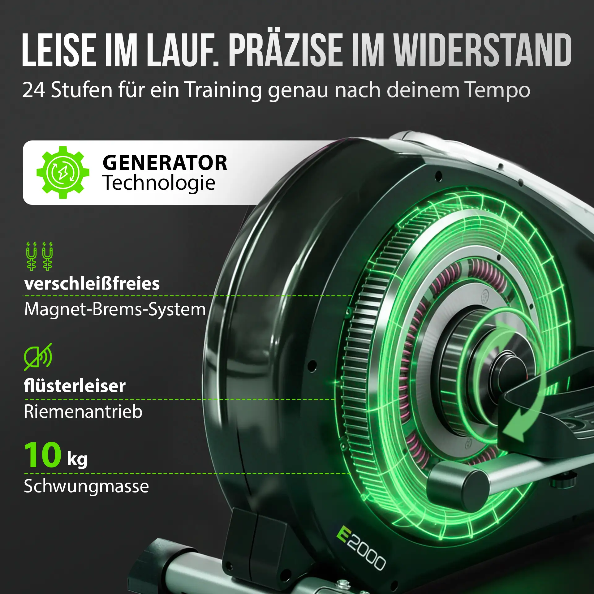 Crosstrainer-Ergometer ECO 2000