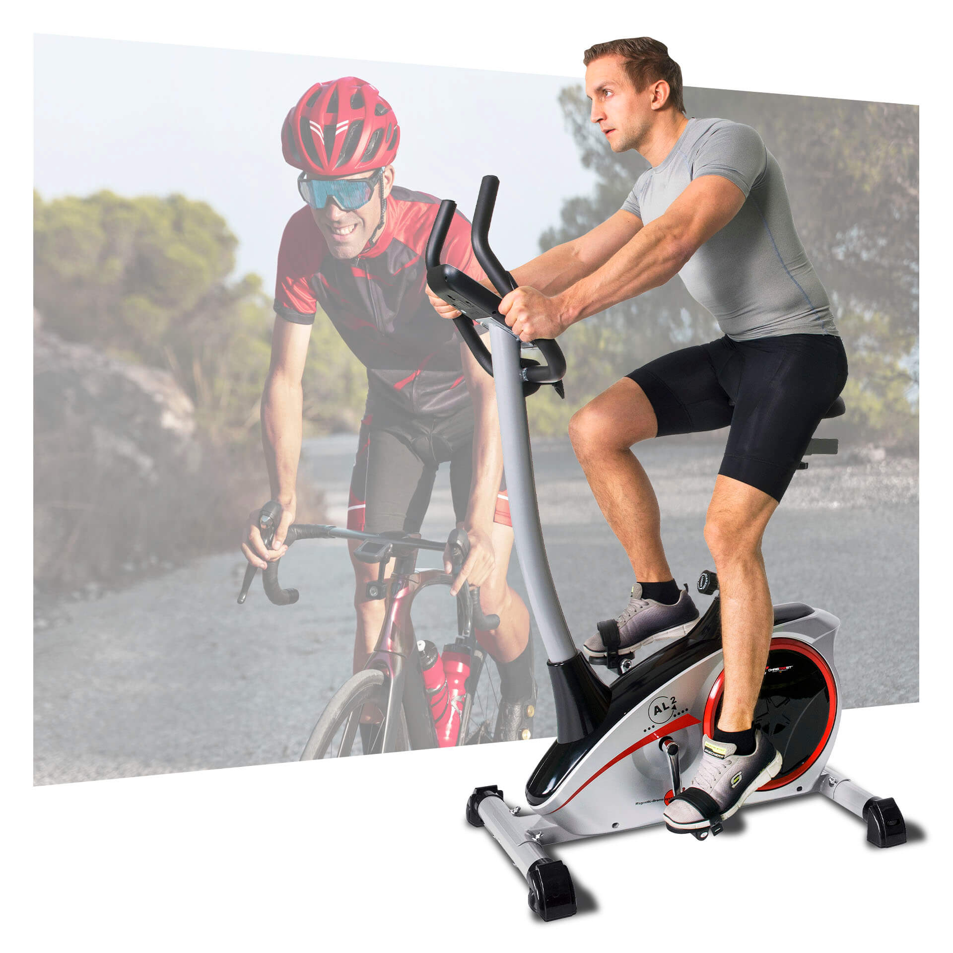 Christopeit Ergometer Al 2 Stiftung Warentest Ergometer AL 2 — Silber von Christopeit Sport